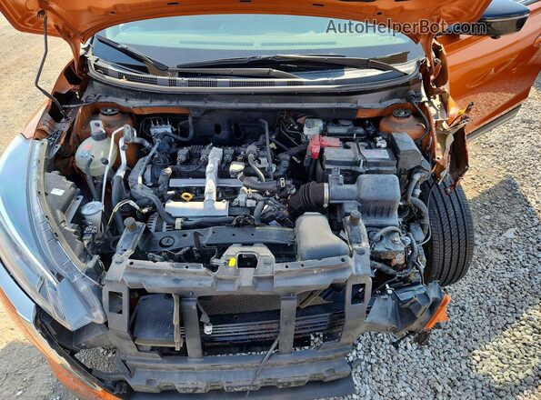 3N1CP5DVXPL528186 2023 NISSAN KICKS Orange Vista del compartimento del motor