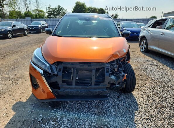 3N1CP5DVXPL528186 2023 NISSAN KICKS Orange Vista frontal