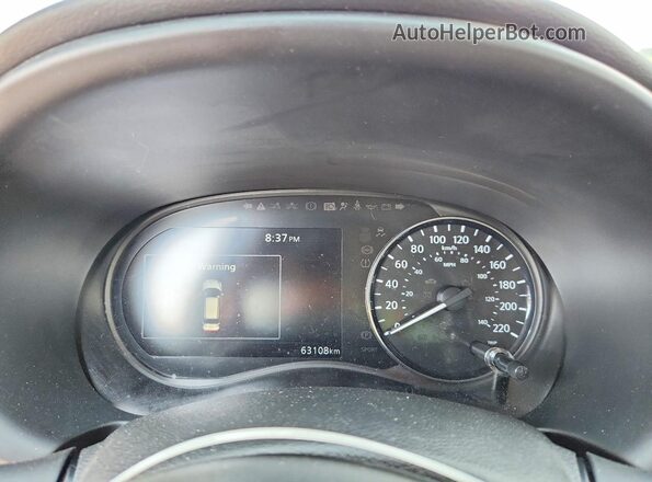 3N1CP5DVXPL528186 2023 NISSAN KICKS Orange Vista del cuadro de instrumentos