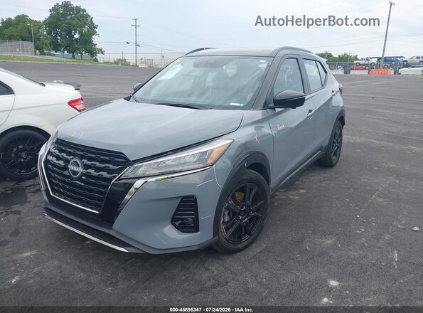 3N1CP5DVXPL544548 2023 NISSAN KICKS Gray Front left
