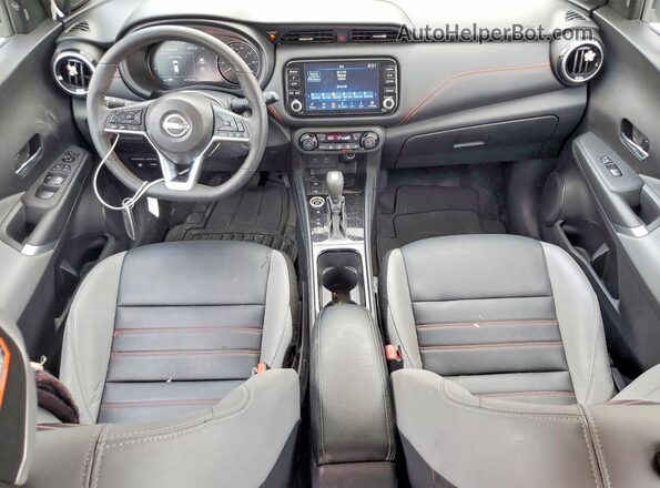 3N1CP5DVXRL499596 2024 NISSAN KICKS Black Dashboard view