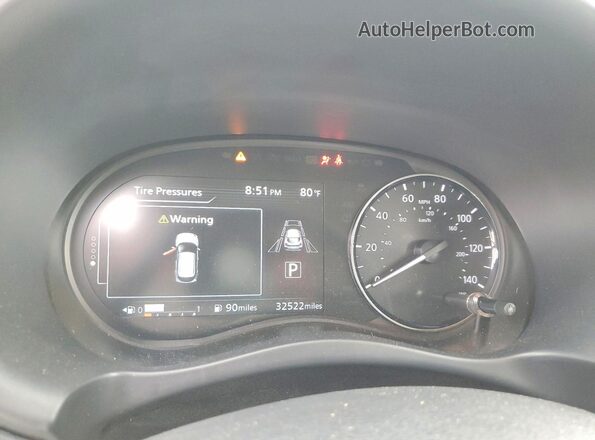 3N1CP5DVXRL499596 2024 NISSAN KICKS Black Instrument cluster view