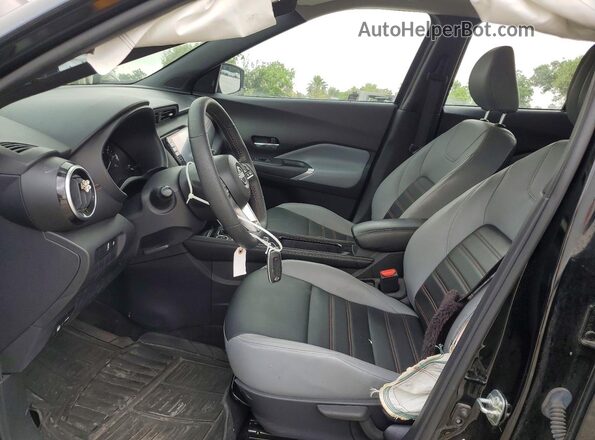 3N1CP5DVXRL499596 2024 NISSAN KICKS Black Front interior view