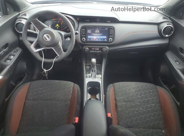 3N1CP5DVXRL536324 2024 NISSAN KICKS Blue წინა პანელის ხედი
