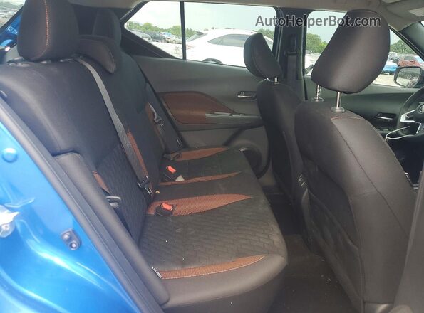 3N1CP5DVXRL536324 2024 NISSAN KICKS Blue უკანა სალონის ხედი