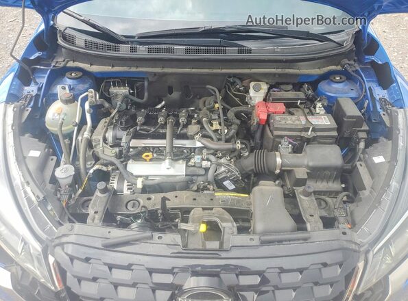 3N1CP5DVXRL536324 2024 NISSAN KICKS Blue ძრავის განყოფილების ხედი