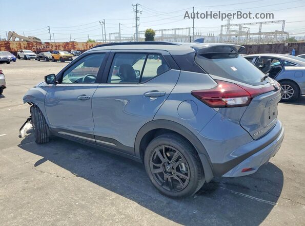 3N1CP5DVXRL564611 2024 NISSAN KICKS Gray Trasero izquierdo