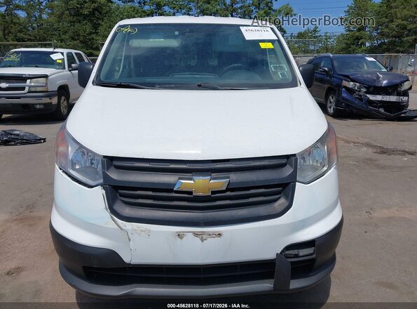 3N63M0YN3HK693424 2017 CHEVROLET CITY EXPRESS White ხელსაწყოთა პანელის ხედი