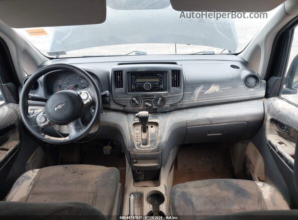3N63M0YN4HK695716 2017 CHEVROLET CITY EXPRESS Black Widok wnętrza z przodu