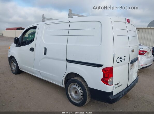 3N63M0YN5HK700910 2017 CHEVROLET CITY EXPRESS White Задня ліва чверть