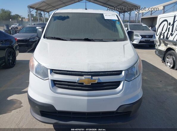 3N63M0YNXHK708307 2017 CHEVROLET CITY EXPRESS White ხელსაწყოთა პანელის ხედი