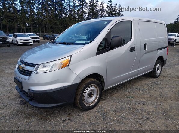 3N63M0ZN6HK717892 2017 CHEVROLET CITY EXPRESS Silver Front left