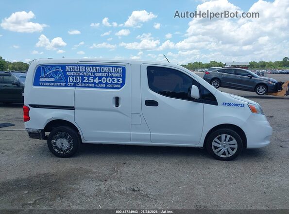 3N6CM0KN1KK700855 2019 NISSAN NV200 White Widok wnętrza z tyłu