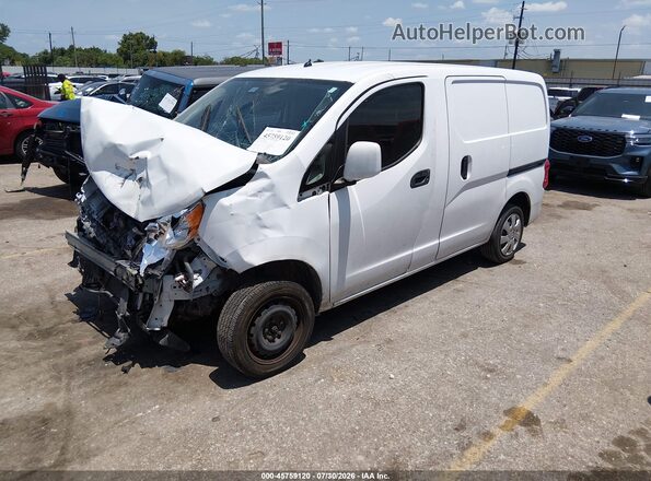 3N6CM0KN3JK696323 2018 NISSAN NV200 White Առջևի ձախ երեք քառորդ տեսարան