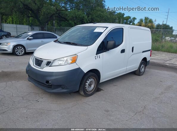 3N6CM0KN7GK691229 2016 NISSAN NV200 White Առջևի ձախ երեք քառորդ տեսարան