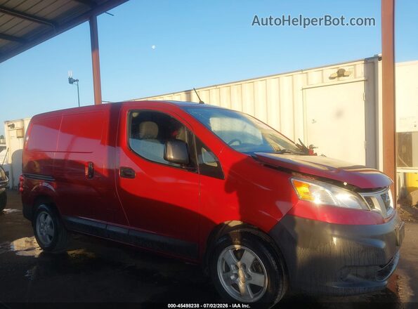 3N6CM0KNXGK693847 2016 NISSAN NV200 Red Vista interior trasera