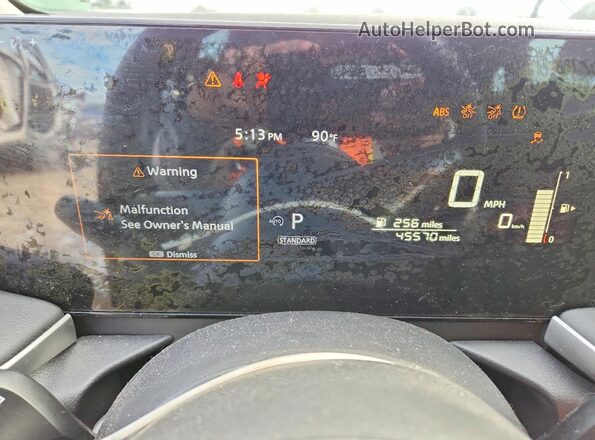 3N8AP6BA4SL309215 2025 NISSAN KICKS Black Instrument cluster view