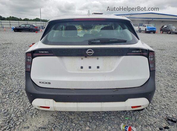 3N8AP6BA4SL336639 2025 NISSAN KICKS White Rear view
