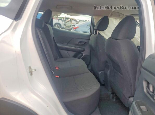 3N8AP6BA4SL336639 2025 NISSAN KICKS White Rear seats view