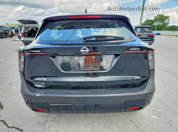 3N8AP6BA7SL322847 2025 NISSAN KICKS Black უკანა ხედი