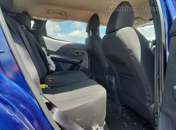 3N8AP6BA8SL396925 2025 NISSAN KICKS Blue Rear seats view