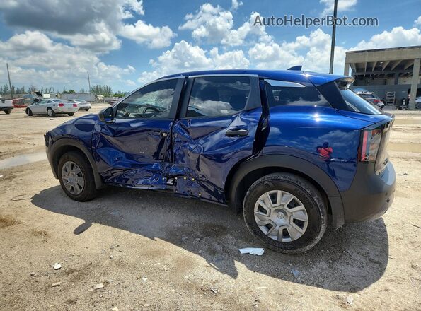 3N8AP6BA8SL396925 2025 NISSAN KICKS Blue Rear left