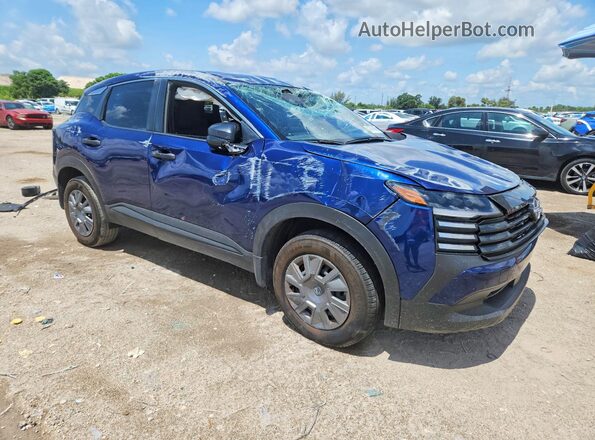 3N8AP6BA8SL396925 2025 NISSAN KICKS Blue Front right