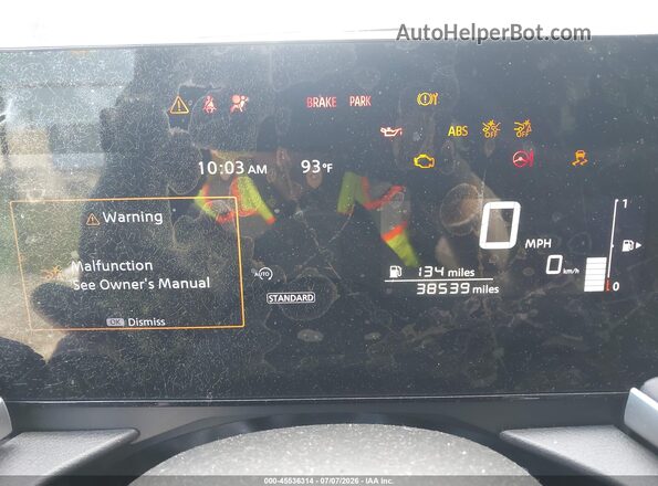3N8AP6BA9SL325233 2025 NISSAN KICKS Dark Blue Widok tylnych siedzeń