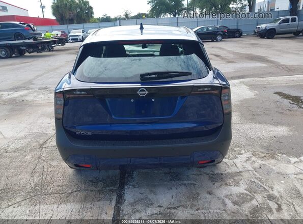 3N8AP6BA9SL325233 2025 NISSAN KICKS Dark Blue 
