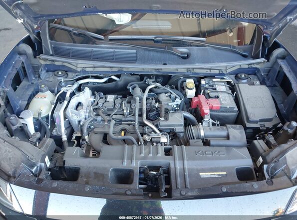 3N8AP6BA9SL338502 2025 NISSAN KICKS Dark Blue უკანა ხედი