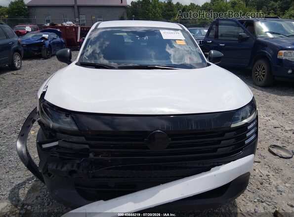 3N8AP6BB0SL332502 2025 NISSAN KICKS White Rear interior view