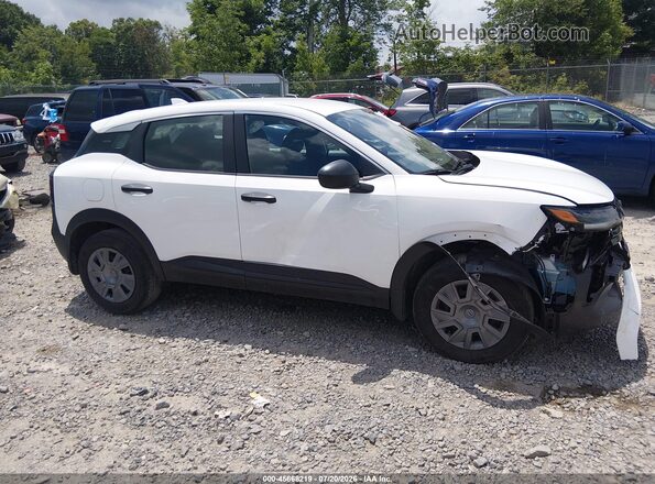 3N8AP6BB0SL332502 2025 NISSAN KICKS White 360 interior view