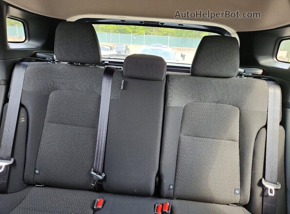 3N8AP6BB0SL372742 2025 NISSAN KICKS Charcoal უკანა სავარძლების ხედი