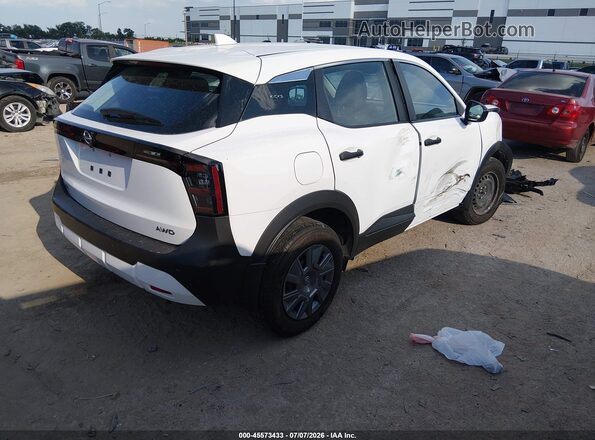 3N8AP6BB3SL322918 2025 NISSAN KICKS Белый Задняя правая четверть