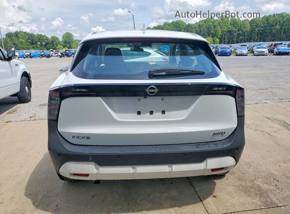 3N8AP6BB5SL373367 2025 NISSAN KICKS Белый Вид сзади