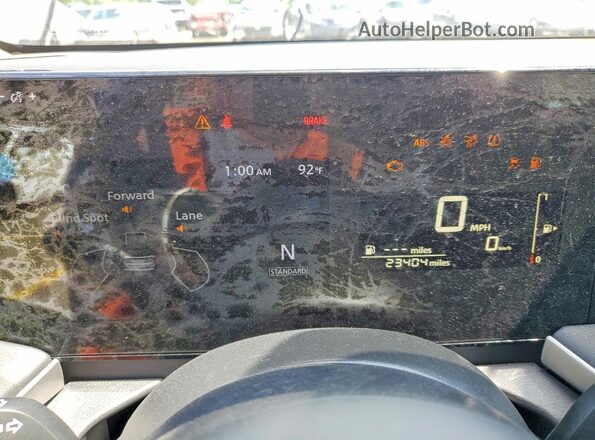 3N8AP6BB5SL373367 2025 NISSAN KICKS Белый Вид щитка приборов