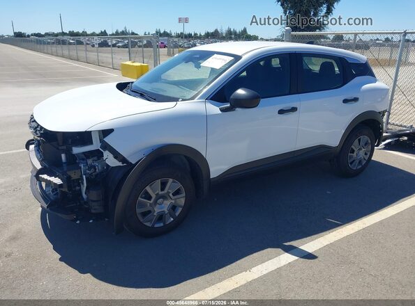 3N8AP6BE3TL358703 2026 NISSAN KICKS Белый Передняя левая четверть