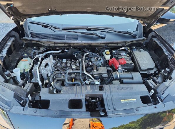 3N8AP6CA0SL308643 2025 NISSAN KICKS Black Rear interior view