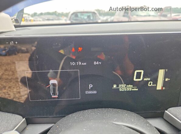 3N8AP6CA1SL410646 2025 NISSAN KICKS Blue ხელსაწყოთა პანელის ხედი