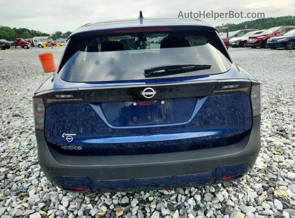 3N8AP6CA1SL410646 2025 NISSAN KICKS Blue უკანა ხედი