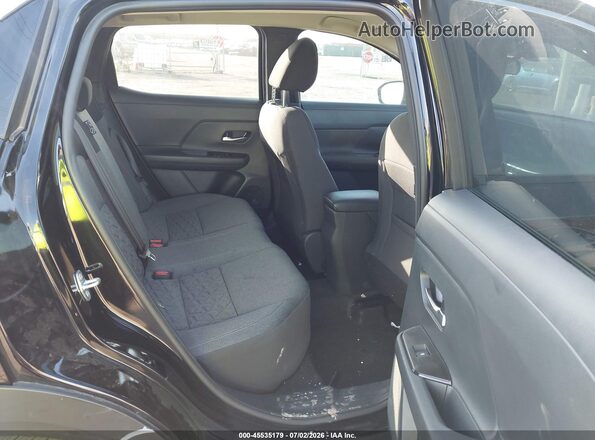 3N8AP6CA2SL370982 2025 NISSAN KICKS Black Widok naklejki z numerem VIN