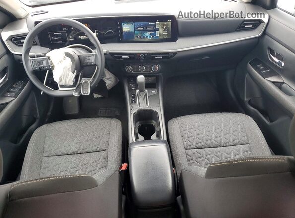 3N8AP6CA2SL373591 2025 NISSAN KICKS White Вид панелі приладів