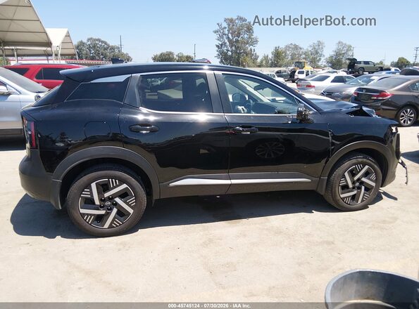 3N8AP6CA3SL394241 2025 NISSAN KICKS Black Widok wnętrza z tyłu