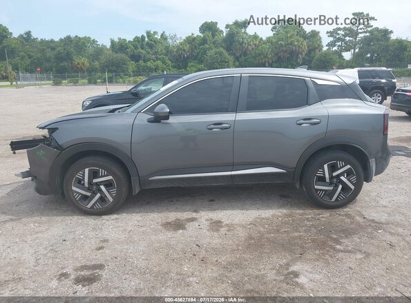 3N8AP6CA4SL351365 2025 NISSAN KICKS Gray სალონის 360-გრადუსიანი ხედი