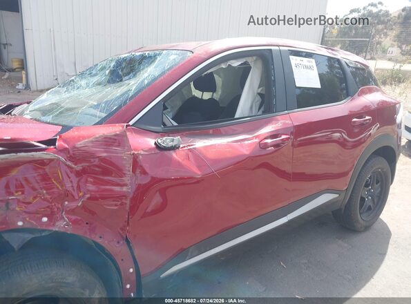 3N8AP6CA5SL382107 2025 NISSAN KICKS Red Դիմացի տեսք