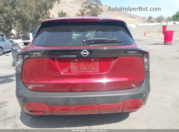 3N8AP6CA5SL382107 2025 NISSAN KICKS Red 