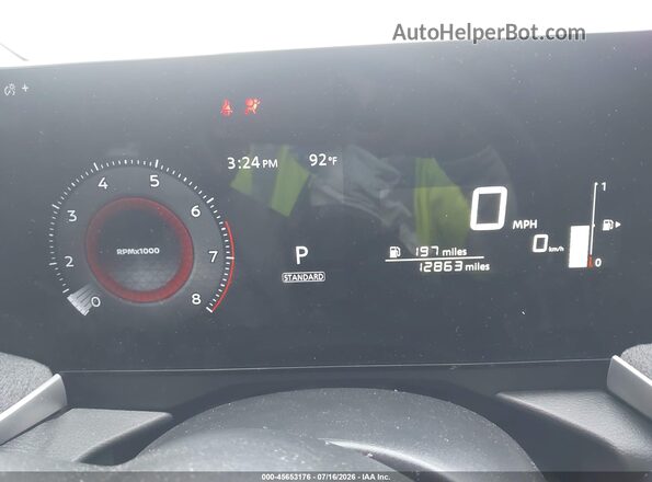 3N8AP6CA6SL414921 2025 NISSAN KICKS Red უკანა სავარძლების ხედი