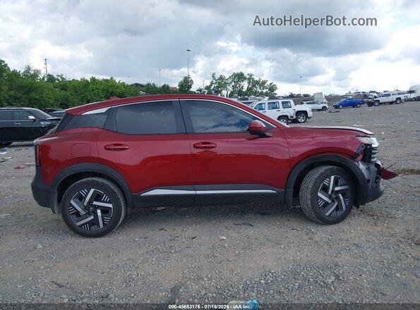 3N8AP6CA6SL414921 2025 NISSAN KICKS Red სალონის 360-გრადუსიანი ხედი