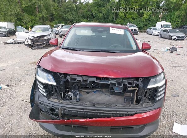 3N8AP6CA6SL414921 2025 NISSAN KICKS Red უკანა სალონის ხედი