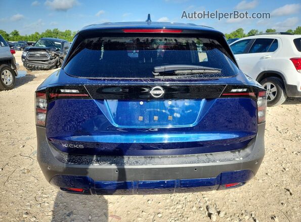 3N8AP6CA6SL428365 2025 NISSAN KICKS Blue Widok z tyłu